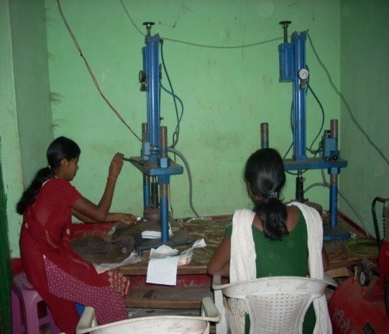 LEAF PLAT MAKING AND VALUE ADDITION THROUGH BANASHREE FOREST 